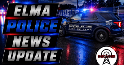 Burglary Suspect Caught in Portable Classroom at Elma Elementry. 